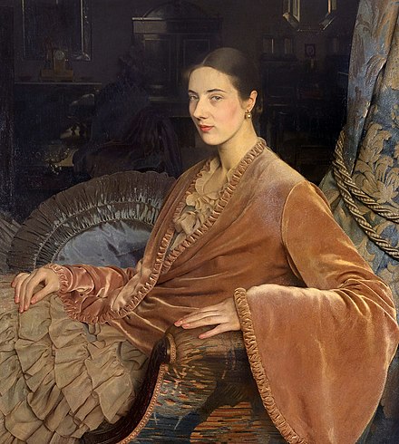 Marguerite Kelsey portrait by Alan Beeton in 1936