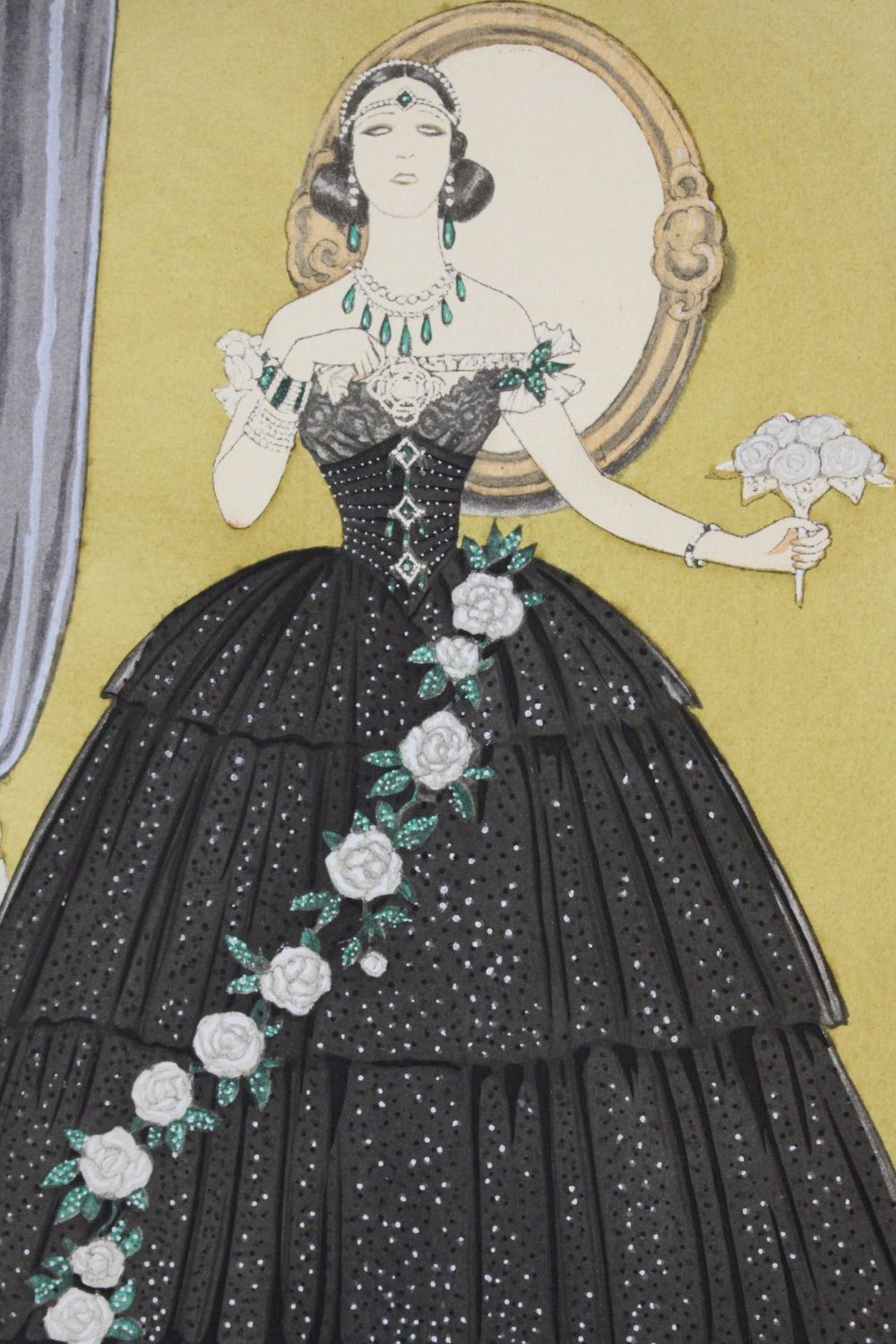 Mme Ida Rubinstein dans La Dame aux camélias. Robe, Charles Frederick de Worth