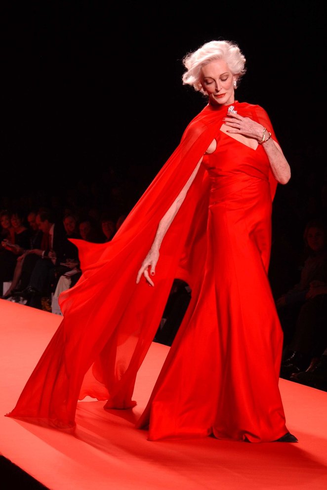 ​Carmen Dell'Orefice (born June 3, 1931), the oldest model in the world