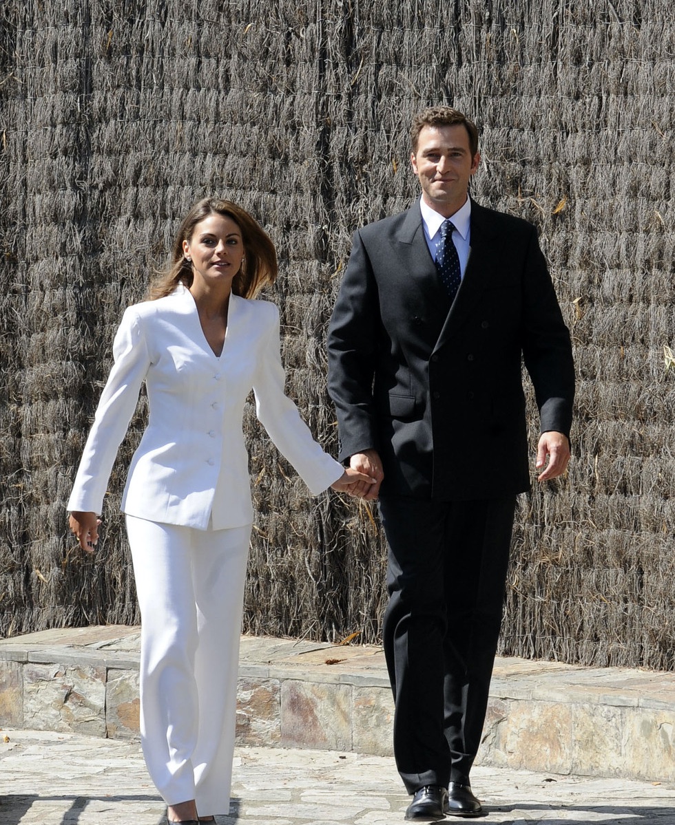 Amaia Salamanca and Fernando Gil in tv serie Felipe y Letizia