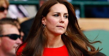 Kate Middleton cardinal red midi Cayla Dress by L.K. Bennett