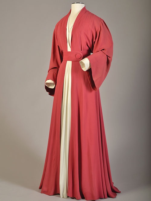 Katharine Hepburn's evening ensemble in The Philadelphia Stroy, 1939, designed by Valentina Schelee
