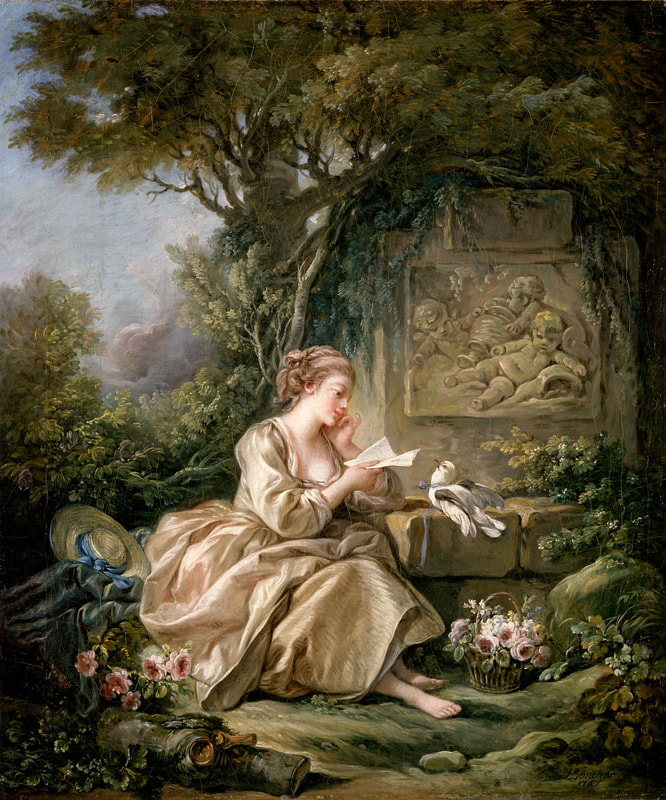 The secret message by François Boucher
