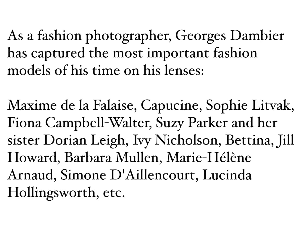 Georges Dambier biography