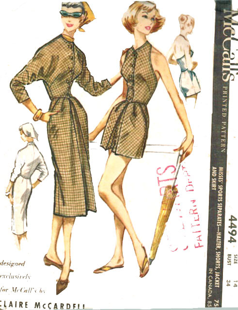 Sports separates designed by Claire McCardell