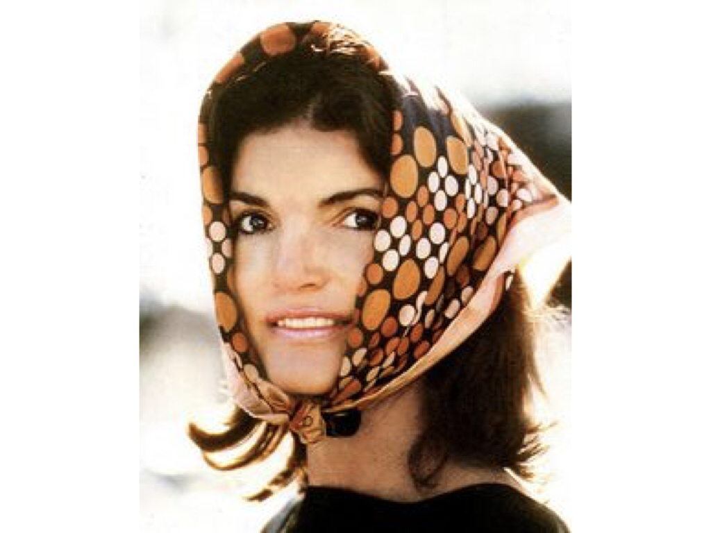 Elegant style icon wardrobe essentials: Jackie Onassis Kennedy’s headscarves