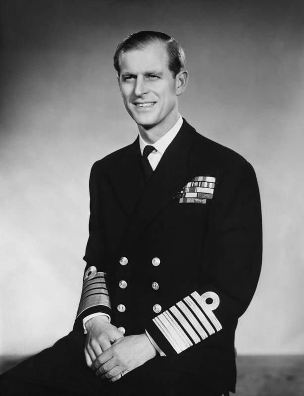 Prince Philip, Duke of Edinburgh on 10 June 1953, his 32th birthday