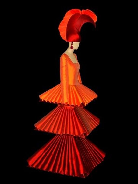 Roberto Capucci's sculpture dress