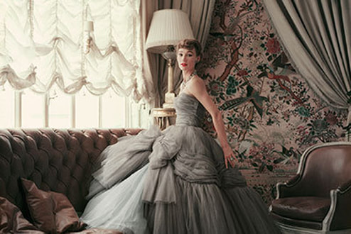 Christian Dior Campaign, Vanity Fair, photo by Mark Shaw