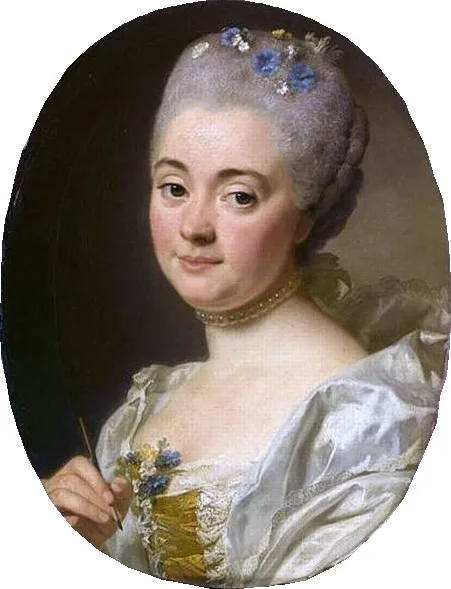 Marie-Thérèse Reboul-Vien by Alexander Roslin, 1757