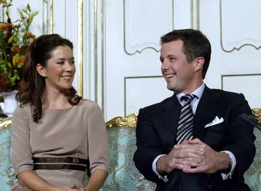 Prince Frederik and Mary announced their engagement on 8 October, 2003