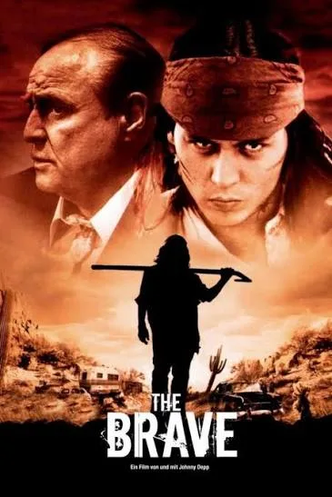 Poster of The Brave (film, 1997), directed by Johnny Depp, with Marlon Brando and Johnny Depp