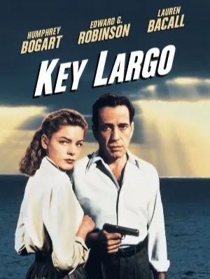 Iconic look: Lauren Bacall's white shirt in Key Largo (film, 1948)