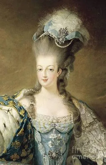 Portrait of Marie Antonite, 1780,  by Anne Vallayer-Coster(21 December 1744 - 28 February 1818)