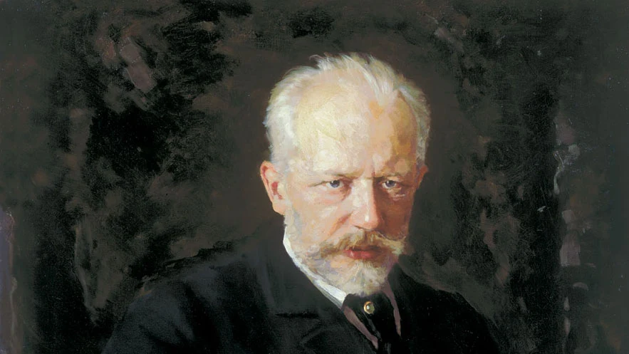 Pyotr Ilyich Tchaikovsky portrait by Nikolay Kuznetsov, 1893