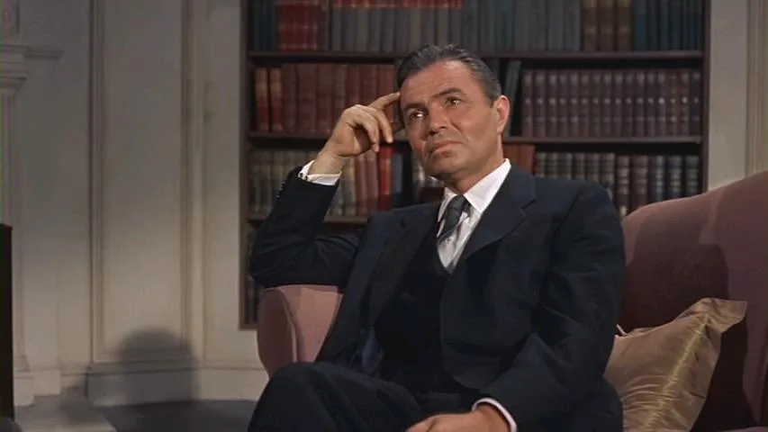 James Mason as Phillip Vandamm in film North by Northwest (1959)