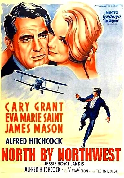 North by Northwest (1959) starring Cary Grant, Eva Marie Saint and James Mason