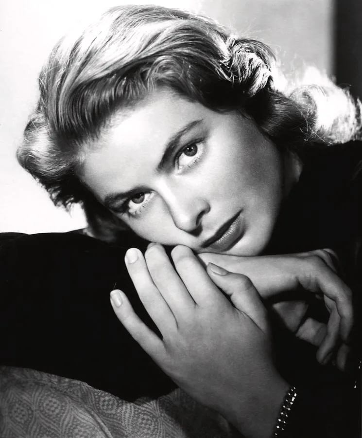 Ingrid Bergman as Alicia Huberman in film Notorious (1946)