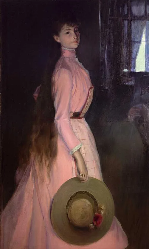 Portrait of Donna Olga Caracciolo dei Duchi di Castelluccio by Jacques-Emile Blanche, 1889