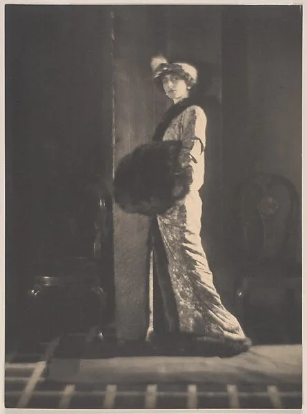 Baroness Olga de Meyer, wife of Adolph Meyer, photo by Adolph Meyer, c. 1912