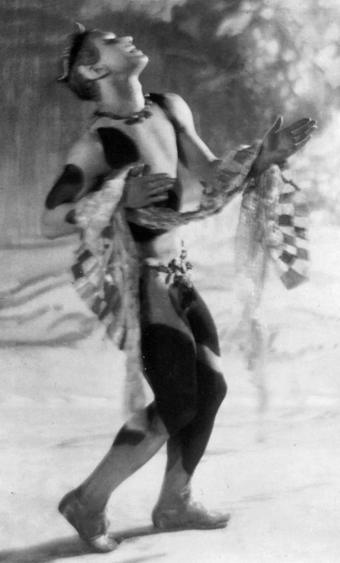 Vaslav Nijinsky photo by Adolph Meyer, c. 1912