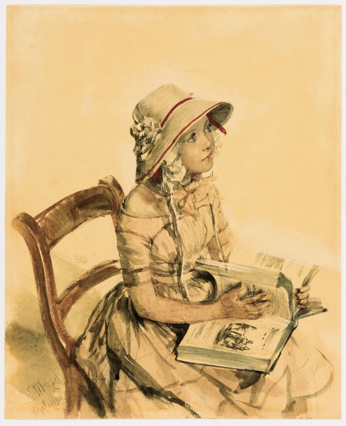 sketches (Skizzen) by Adolph von Menzel (8 December 1815 –9 February 1905)