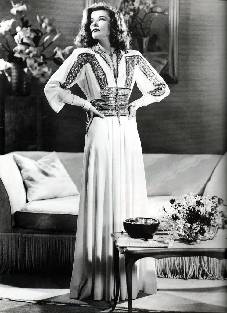 Katharine Hepburn in Philadelphia Story(1941), costume designed by Adrian