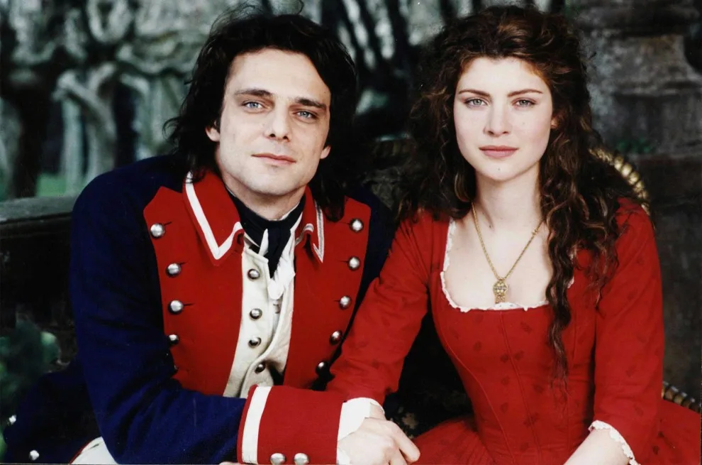 Alessandro Preziosi as Fabrizio Ristori in TV series Elisa di Rivombrosa(2003-2005) with Vittoria Puccini
