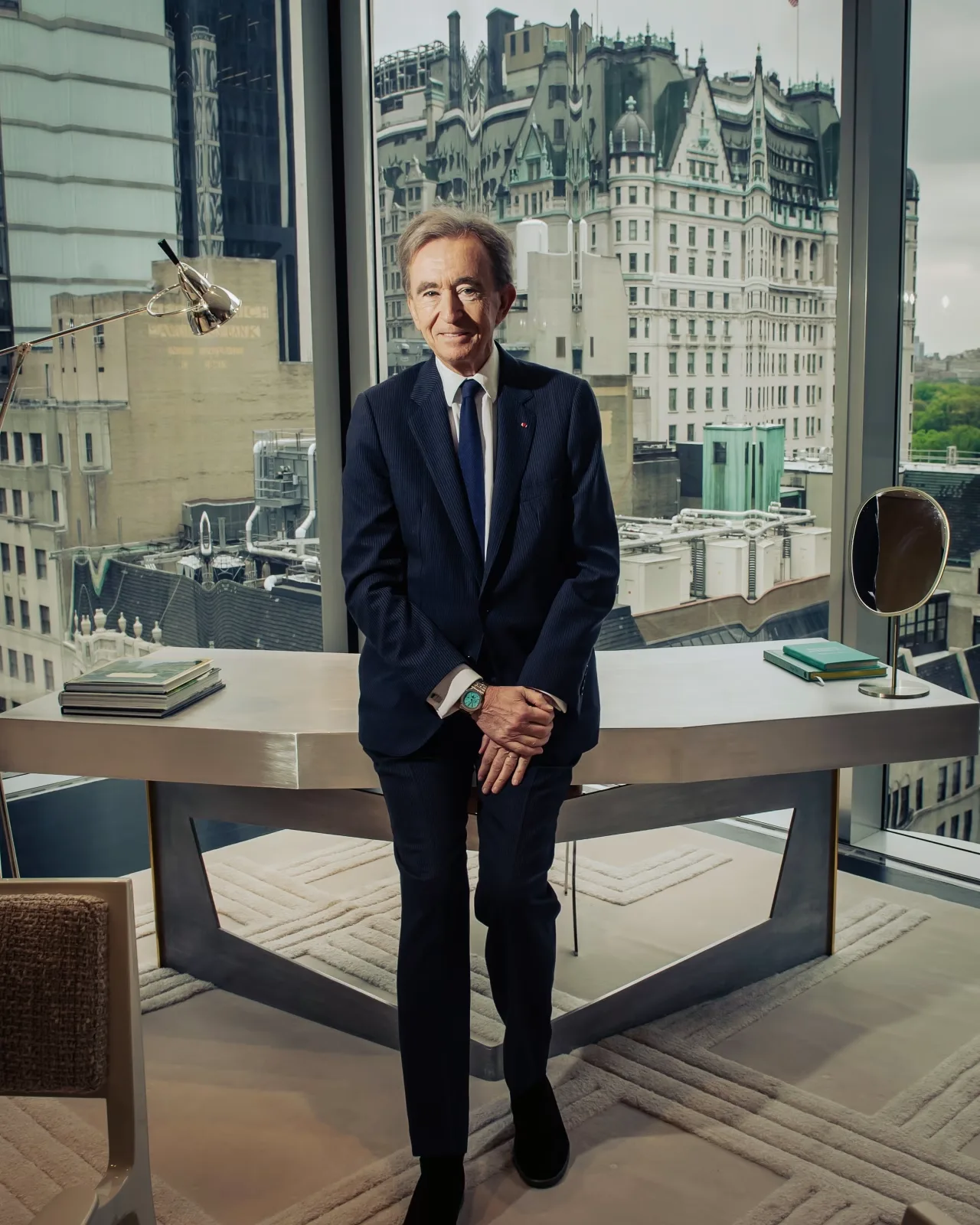 Bernard Arnault (born Bernard Jean Étienne Arnault; 5 March 1949) is a French businessman, art collector, and the chairman and chief executive officer of LVMH