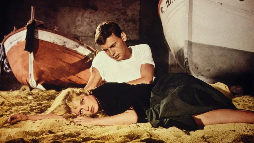 Brigitte Bardot in french film Et Dieu... créa la femme(And God Created Woman)