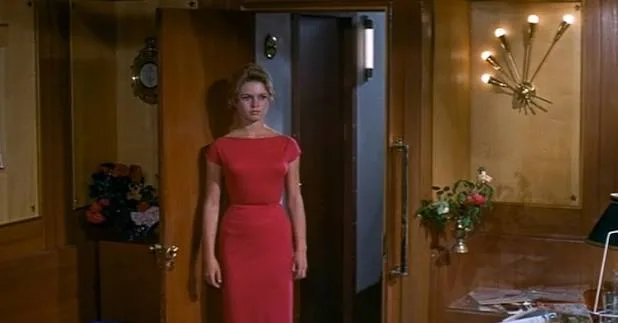 Brigitte Bardot in french film Et Dieu... créa la femme(And God Created Woman)