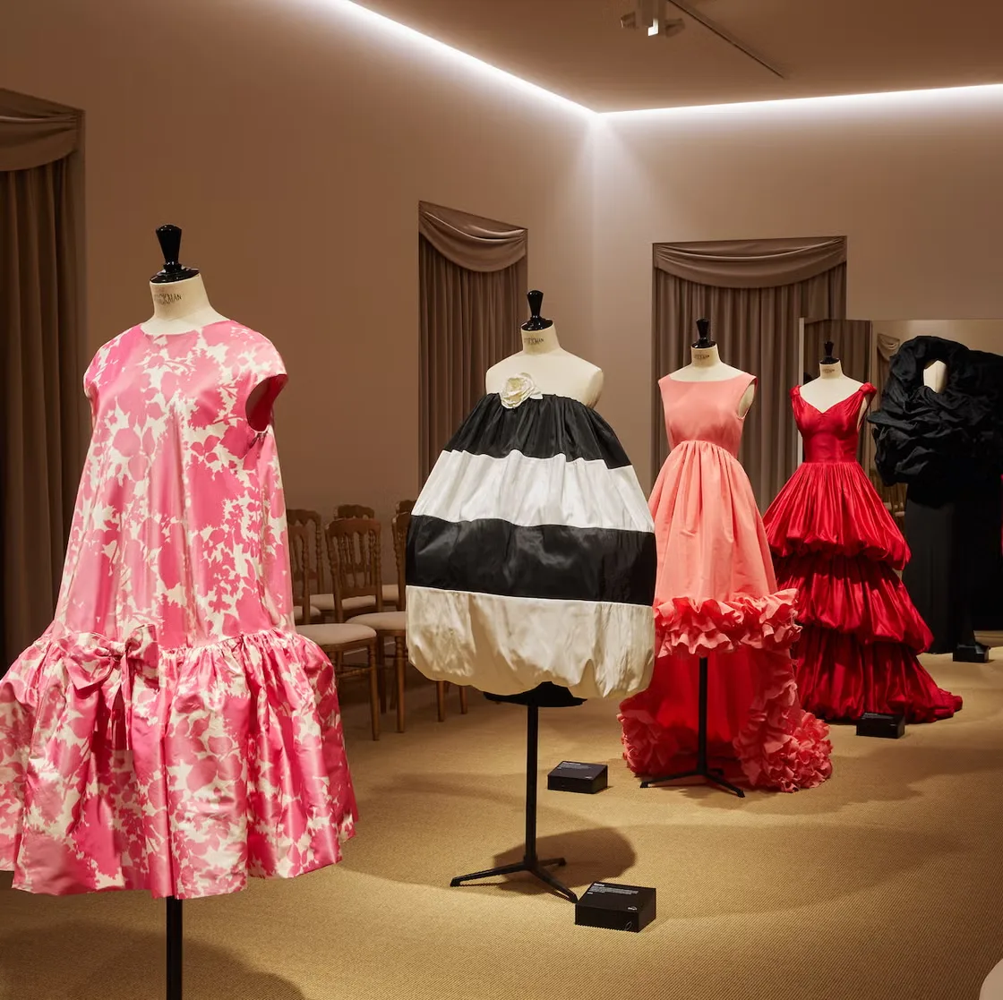dress designed by Cristóbal Balenciaga Eizaguirre