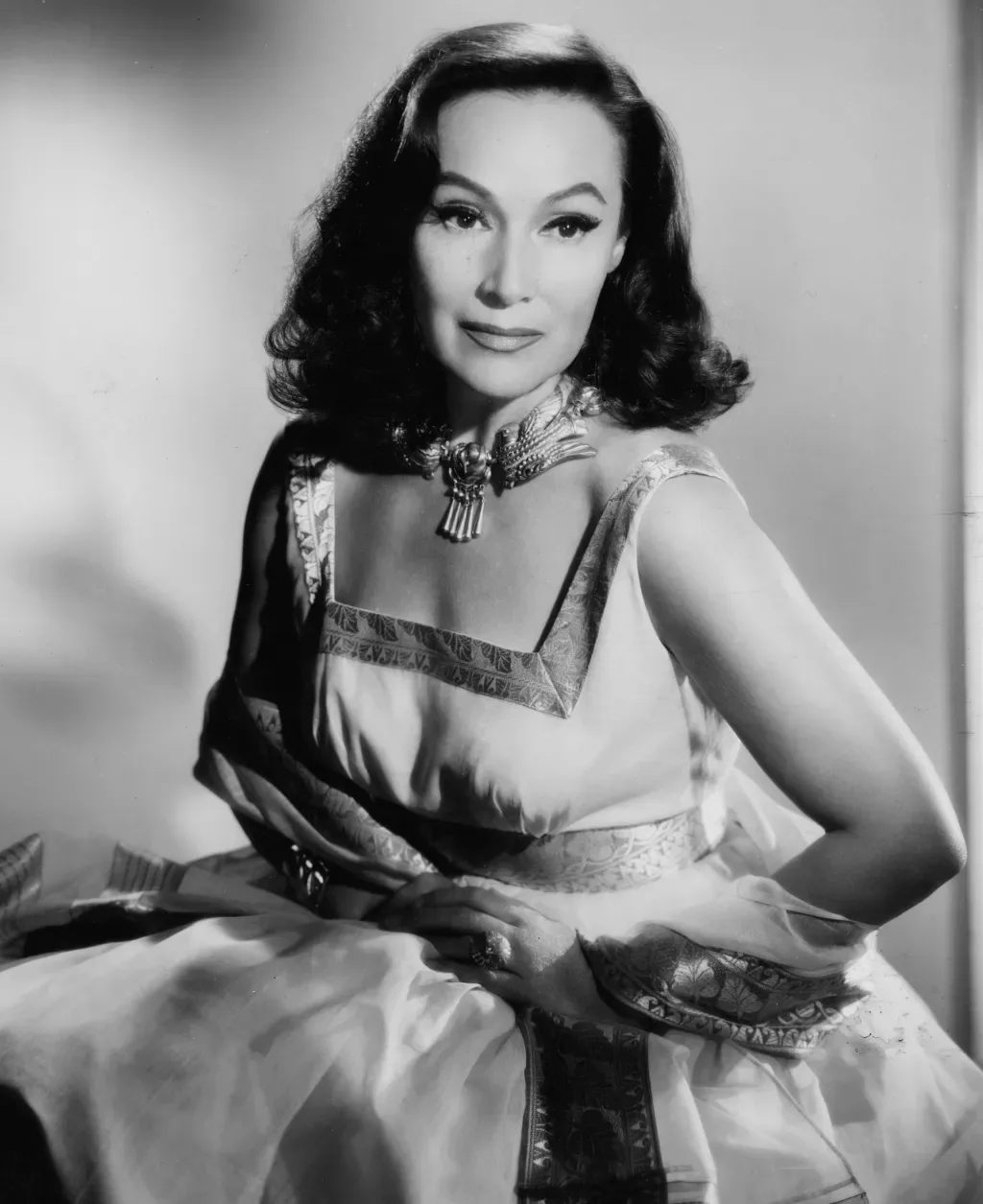 Dolores del Río in a late portrait, remembered as Mexico's first international screen goddess