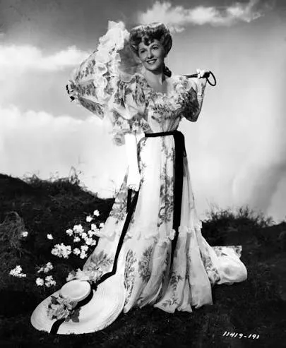 Edith Head's design for Joan Fontaine in The Emperor Waltz (1949) for which she was nominated her first Oscar for costume design.