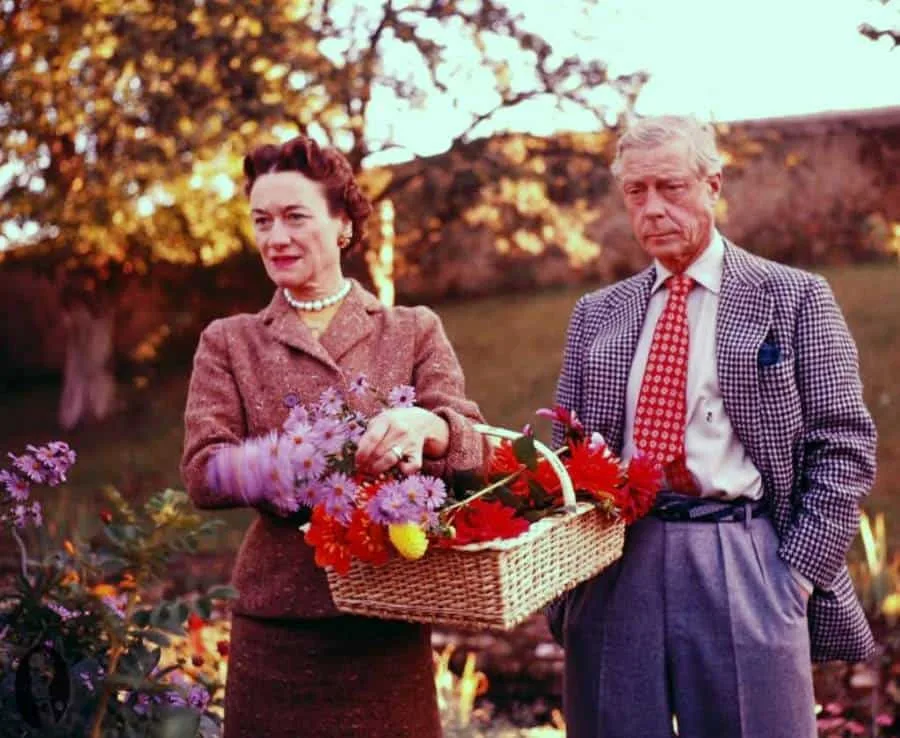 Duke of Windsor with Duchess of Windsor