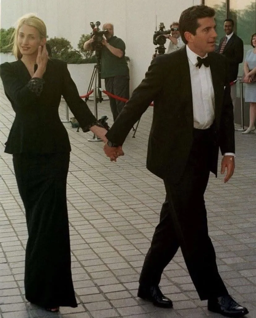 John F. Kennedy Jr. and Carolyn Bessette-Kennedy in New York, May 1999., the year of their deaths