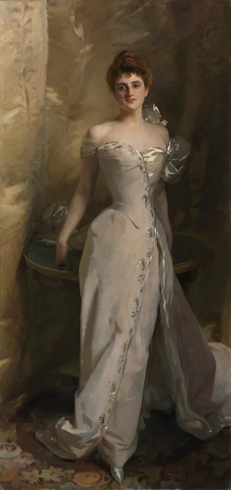 John Singer Sargent, Portrait of Lisa Colt Curtis  1898  219.1 x 104.8 x 9.5 cms | 86 1/4 x 41 1/4 x 3 1/2 ins Oil on canvas  Cleveland Museum of Art  Cleveland| United States