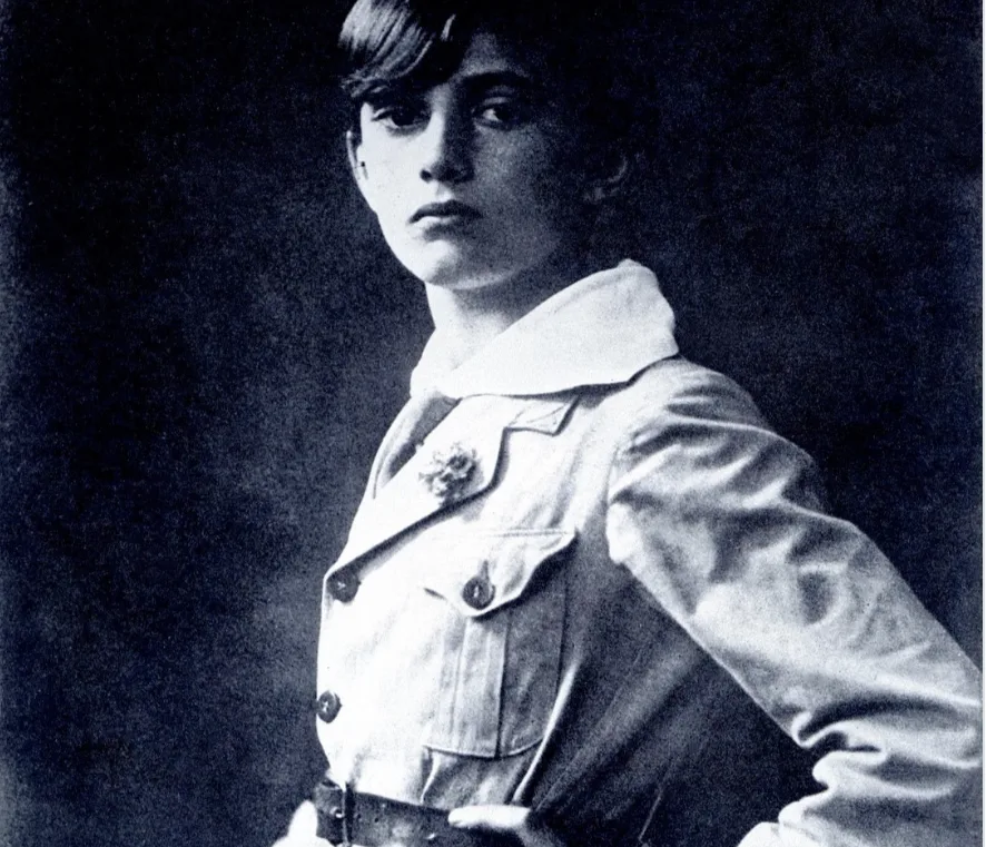 Italian director Luchino Visconti, age 14