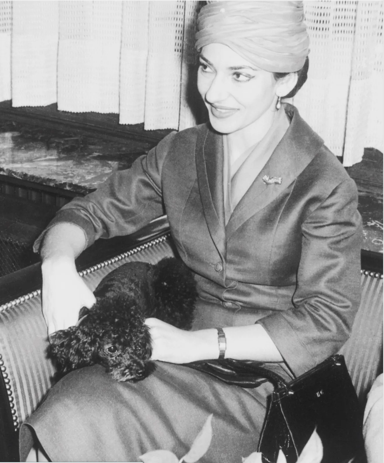 Maria Callas had always been self-conscious about her weight and years ago when she was still unknown she used to refuse a role from Metropolitan Opera because she thought herself too fat.