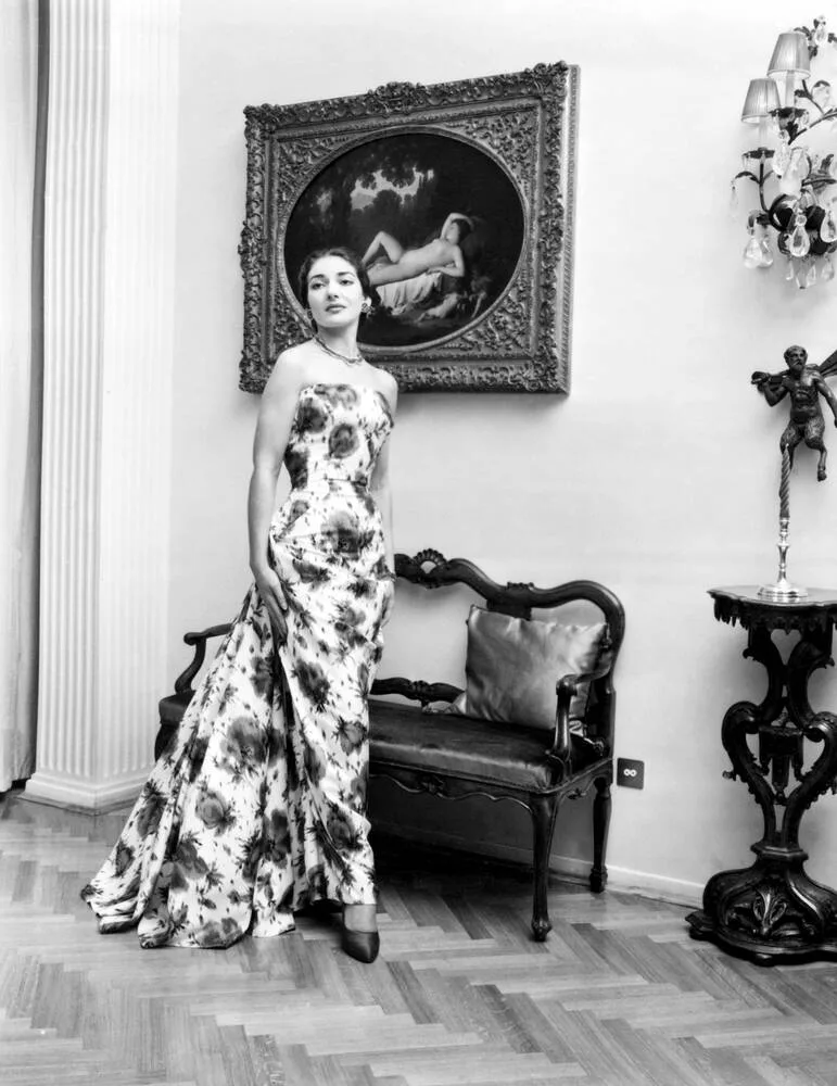 Maria Callas had always been self-conscious about her weight and years ago when she was still unknown she used to refuse a role from Metropolitan Opera because she thought herself too fat.