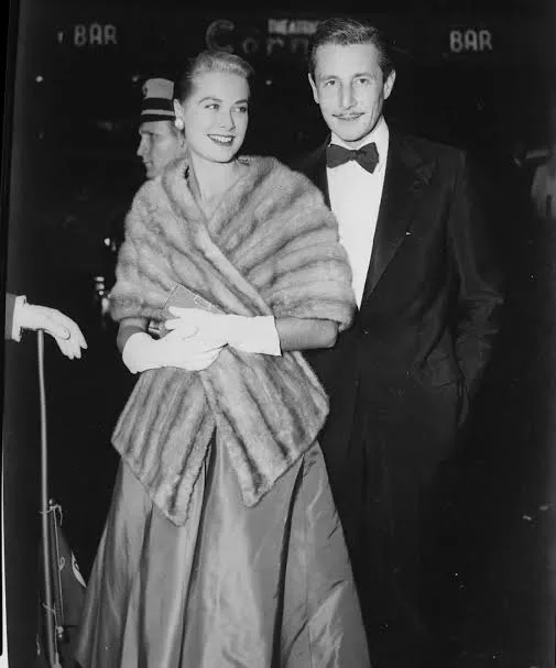 Grace Kelly with Oleg Cassini
