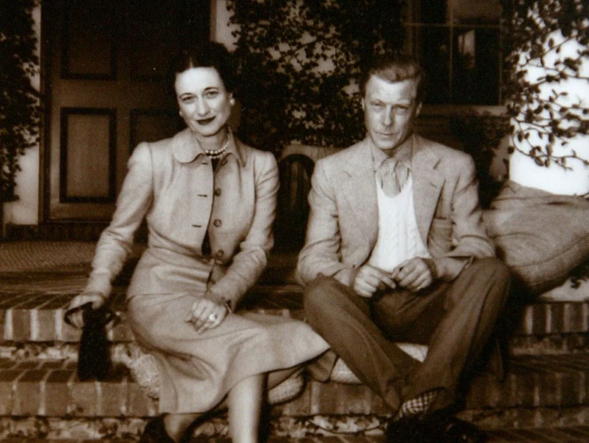Duke of Windsor with Duchess of Windsor