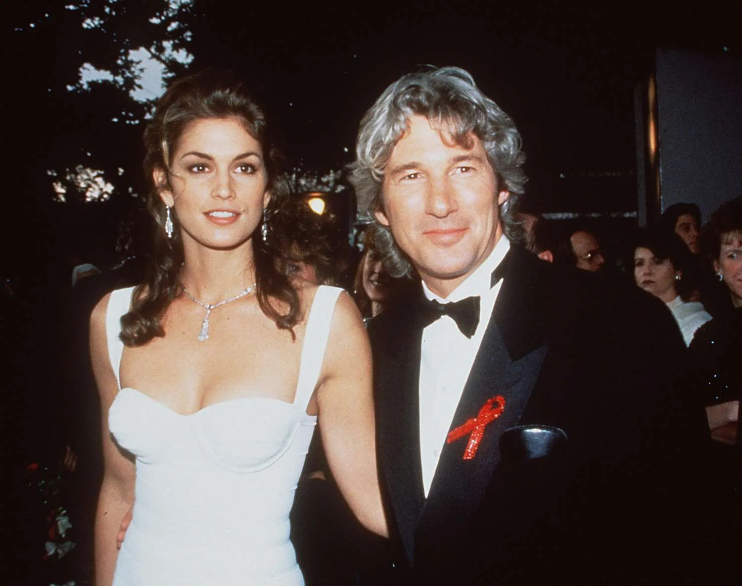 Richard Gere with Cindy Crawford