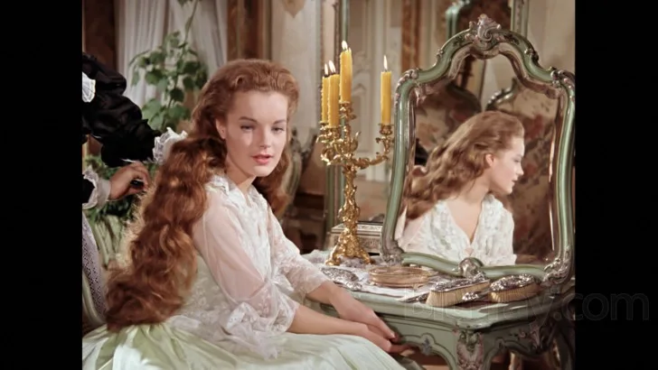 Romy Schneider as Empress Elisabeth of Austria in film Sissi – Fateful Years of an Empress(1957)