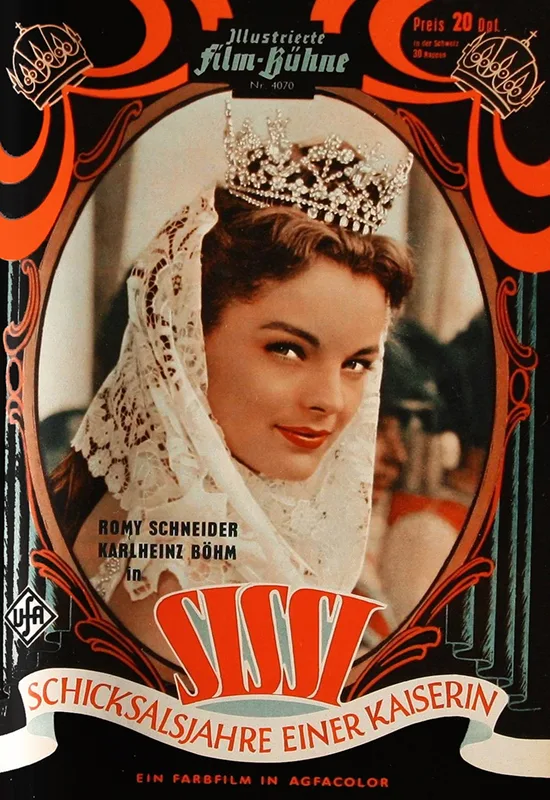 Sissi (film, 1955) Starrring Romy Schneider, Karlheinz Böhm, Magda Schneider and Gustav Knuth