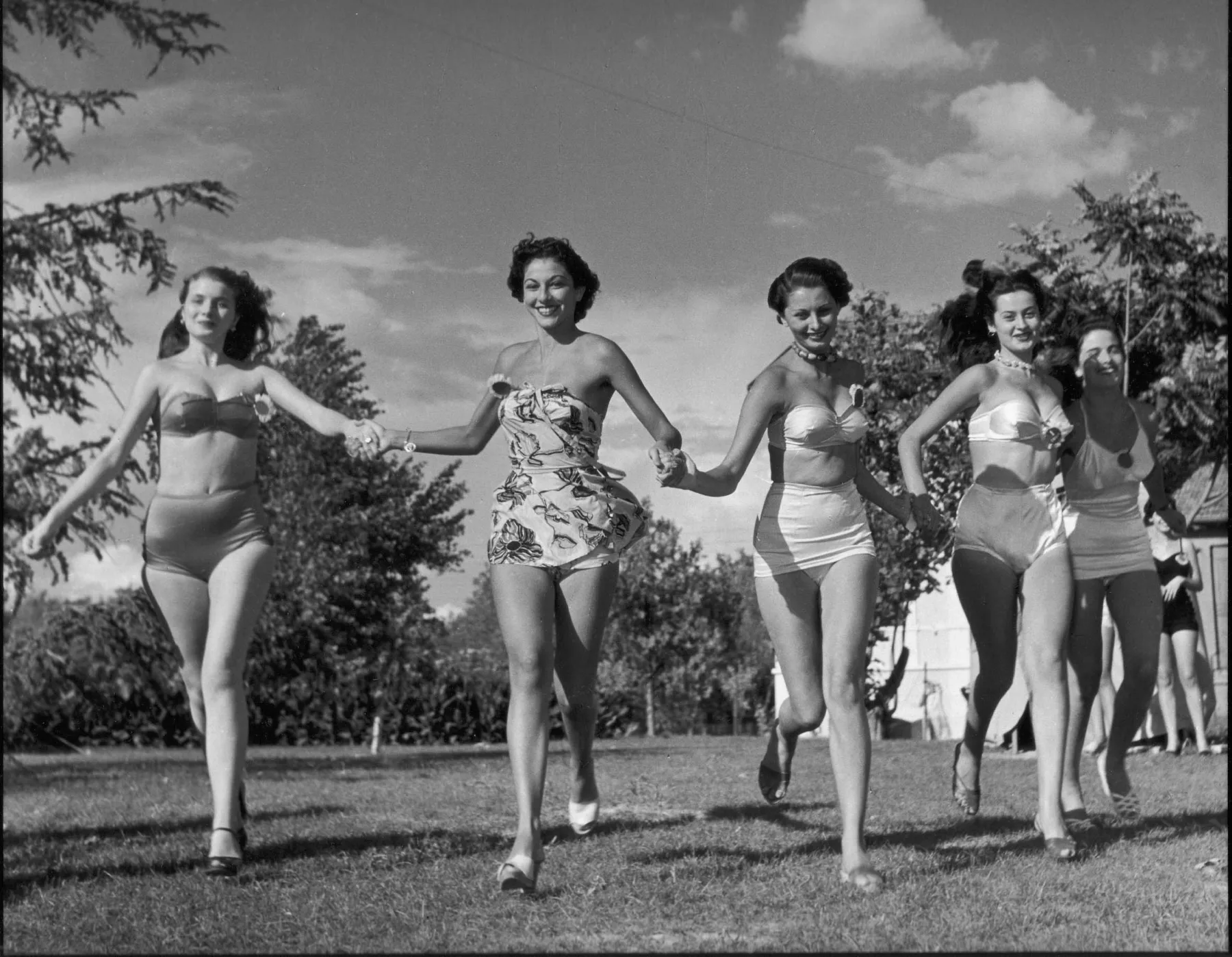Sophia Loren at Miss Italia contest, 1950
