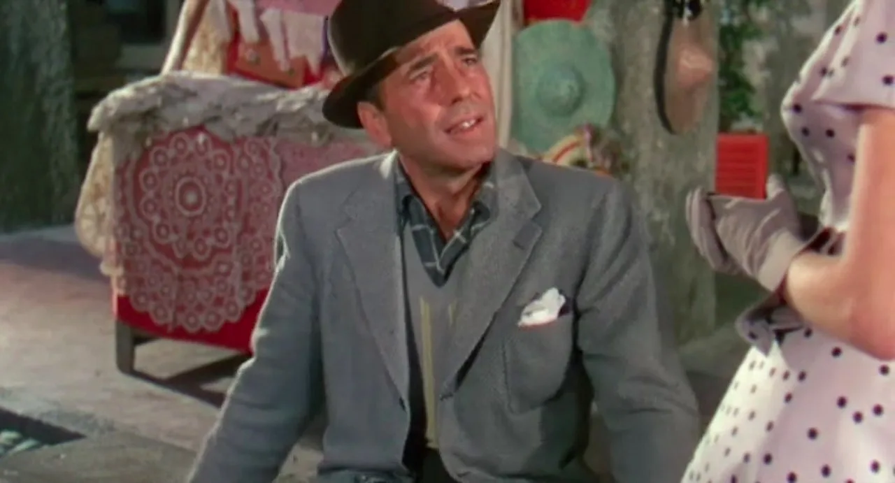 Humphrey Bogart as Harry Dawes in The Barefoot Contessa (film, 1954)