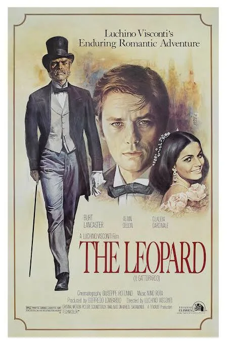 The Leopard (film, Il Gattopardo, 1963) Starring Burt Lancaster, Alain Delon and Claudia Cardinale