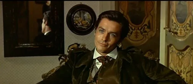 Alain Delon as Tancredi Falconeri in The Leopard (Il Gattopardo, 1963)