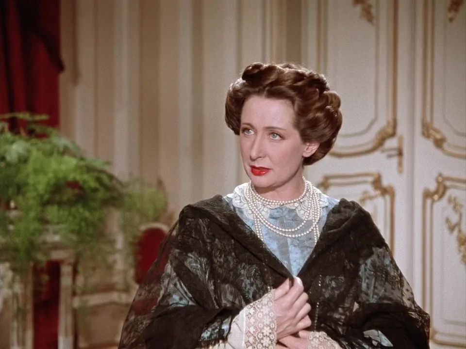 Vilma Degischer as Archduchess Sophie of Austria in film Sissi – The Young Empress (1956)